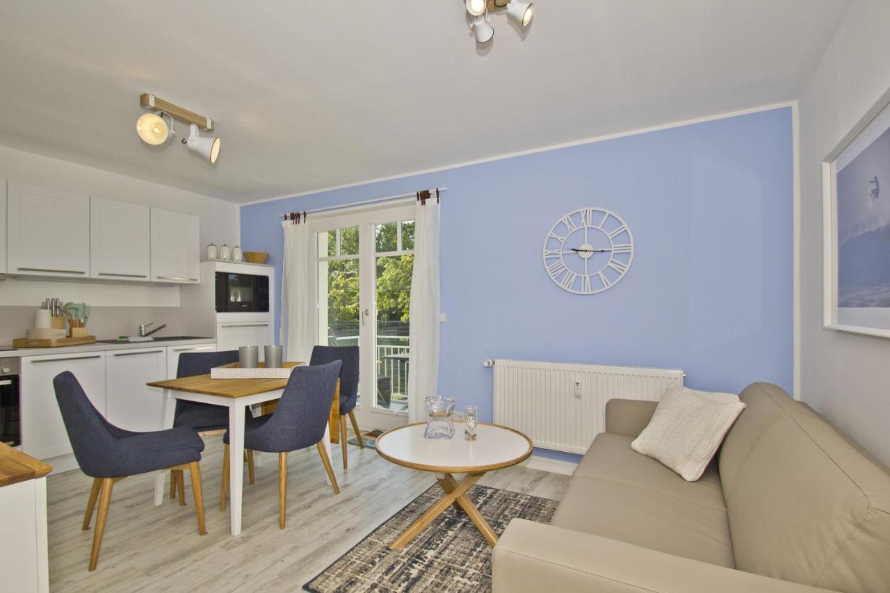 Moderne Ferienwohnung Mit Balkon, Meerblick - Ferienresidenz Zwei Boddenfewo 1-2 Lietzow Buitenkant foto