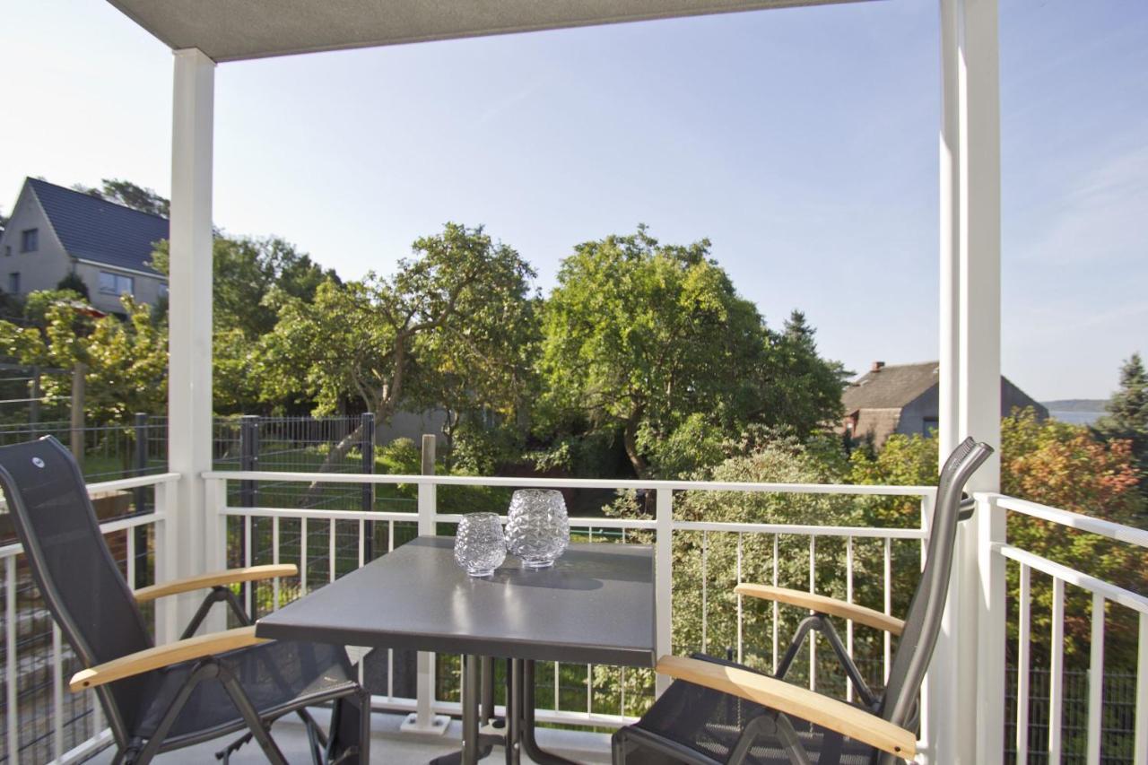 Moderne Ferienwohnung Mit Balkon, Meerblick - Ferienresidenz Zwei Boddenfewo 1-2 Lietzow Buitenkant foto