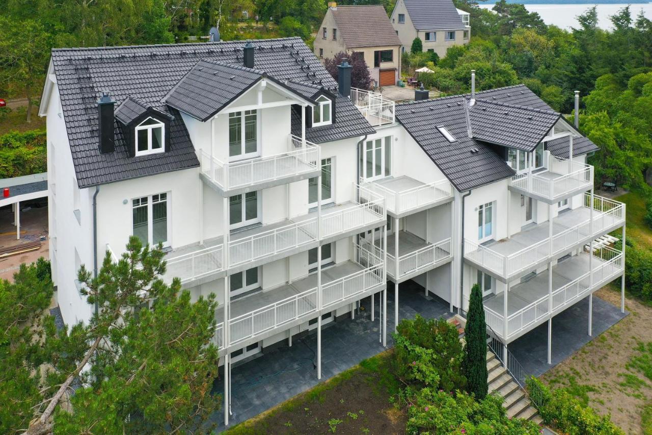 Moderne Ferienwohnung Mit Balkon, Meerblick - Ferienresidenz Zwei Boddenfewo 1-2 Lietzow Buitenkant foto