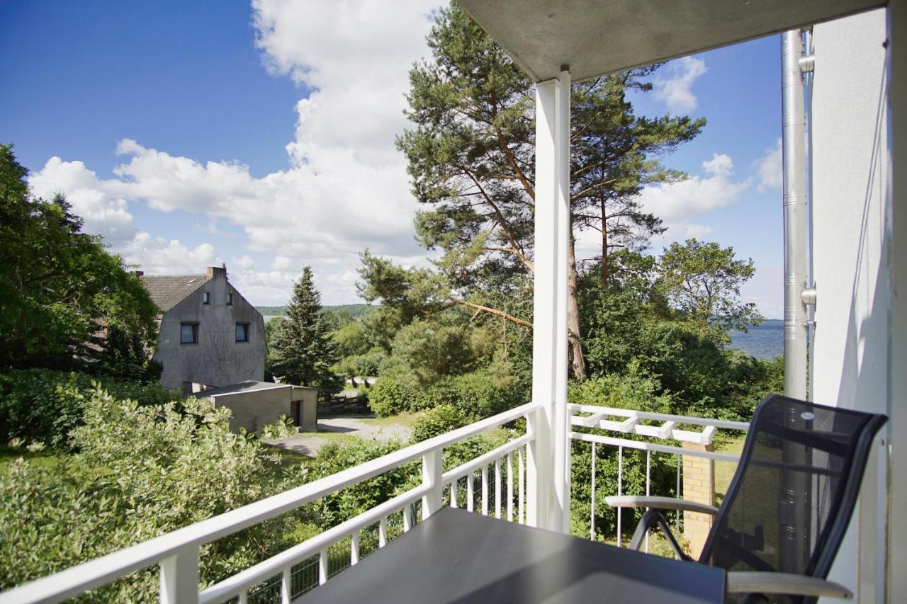 Moderne Ferienwohnung Mit Balkon, Meerblick - Ferienresidenz Zwei Boddenfewo 1-2 Lietzow Buitenkant foto